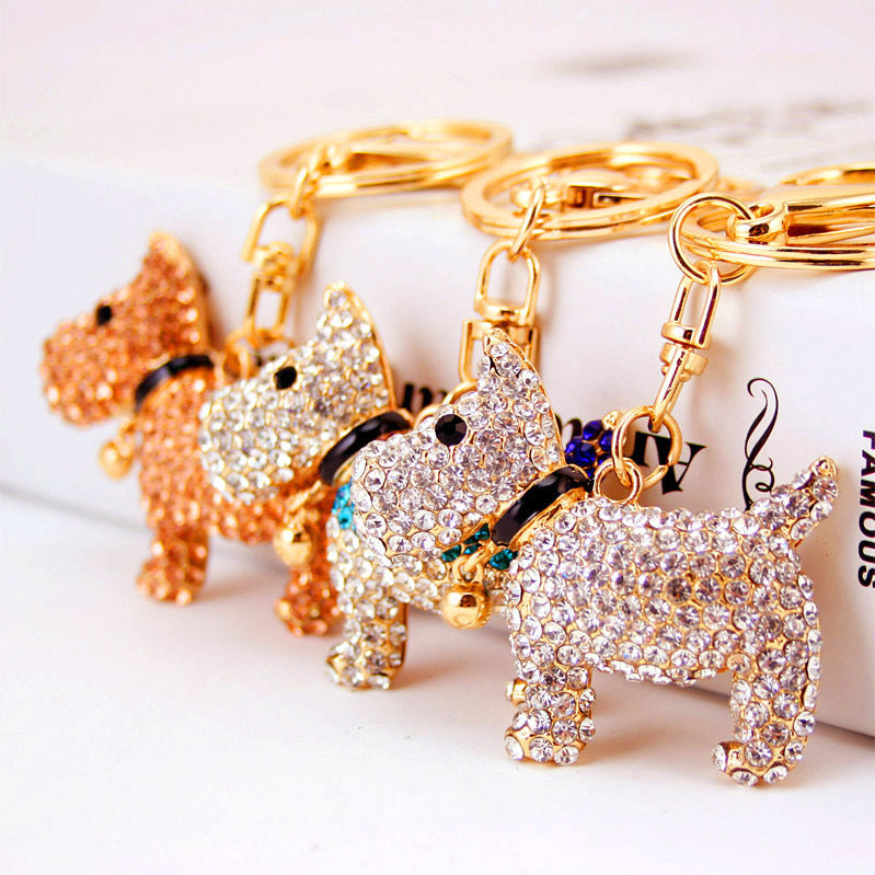Cute Zaconia Puppy Key Chain