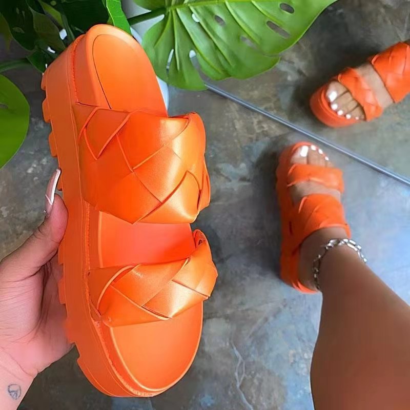 Woven Platform Sandals