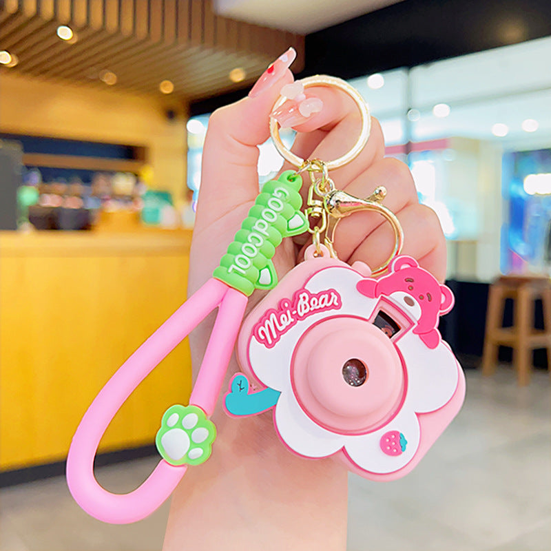 Bear Sweet Camera Keychain