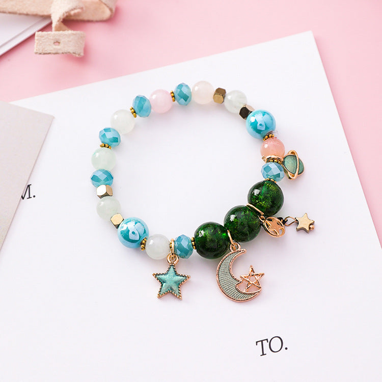 Star Moon Beads Bracelets