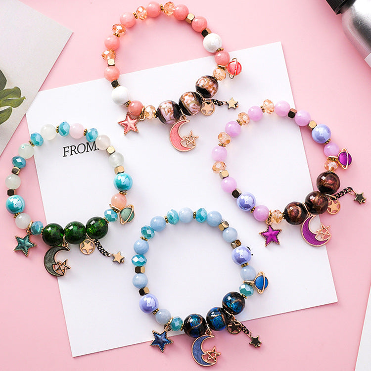 Star Moon Beads Bracelets