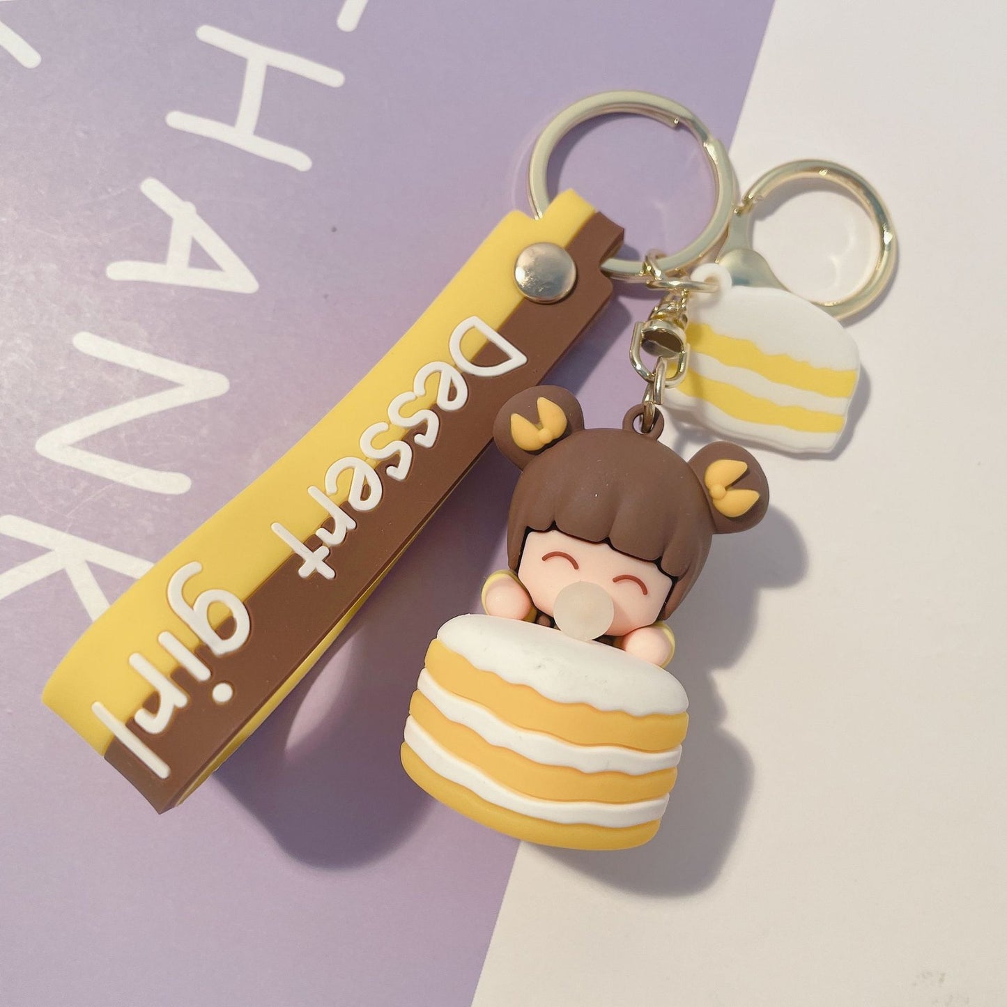 Cute Bubble Key Chain